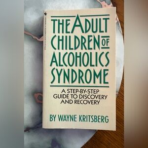 The Adult Children of Alcoholics Syndrome Book by Wayne Kritsberg - Cream Cover